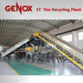 5000kg/Hr Tire Recycling Plant / System